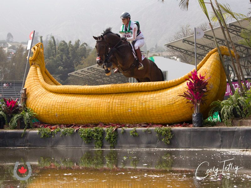 Canadian Eventing Team Knocking at Podium Door After Cross-Country at Lima 2019 Pan Am Games